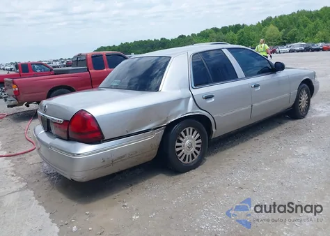 2004 Mercury Grand Marquis Ls из США, поврежденный, VIN 2MEFM75W74X664774